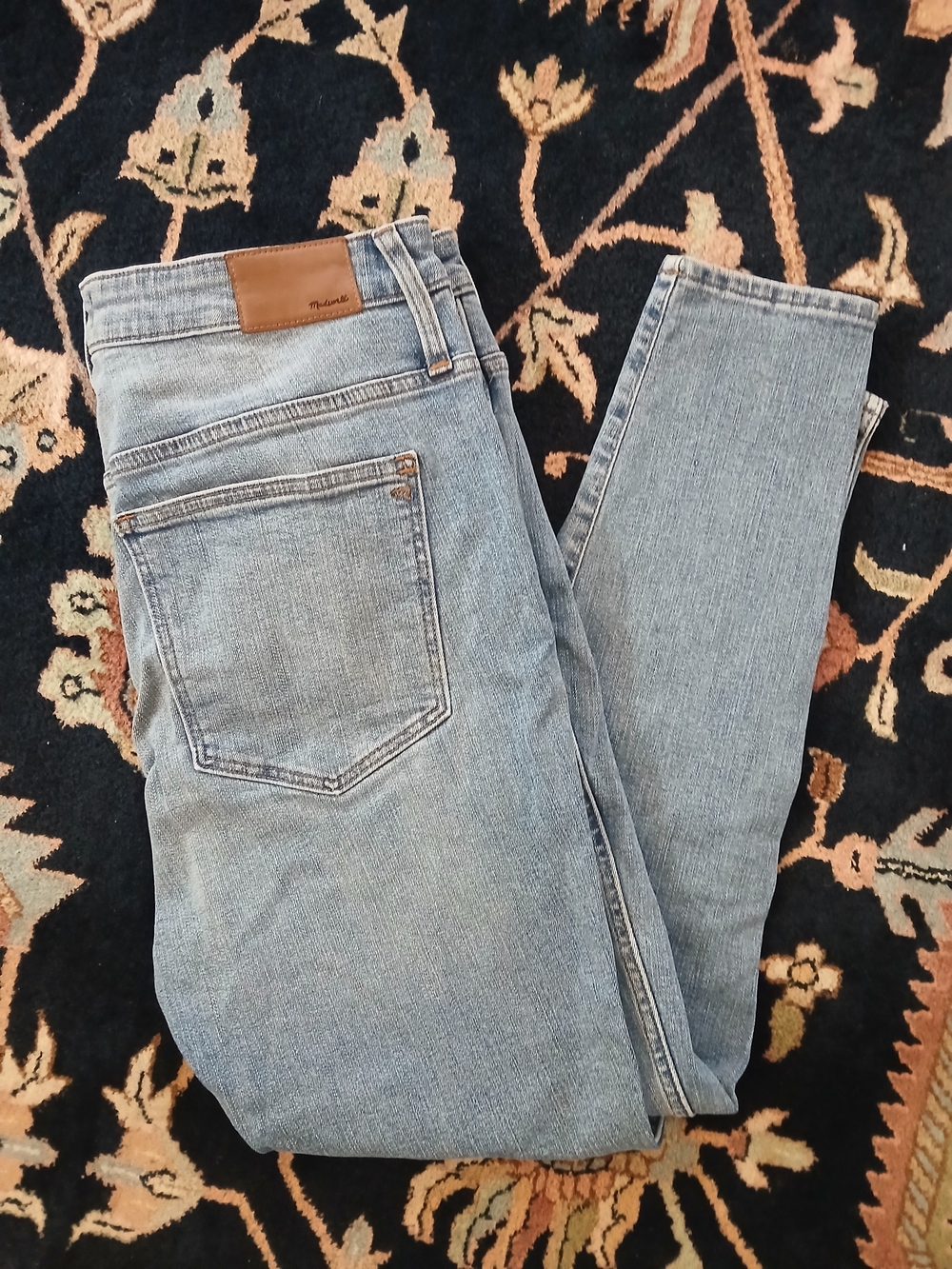 Madewell Light Blue High- Rise Skinny Jeans Sz 33